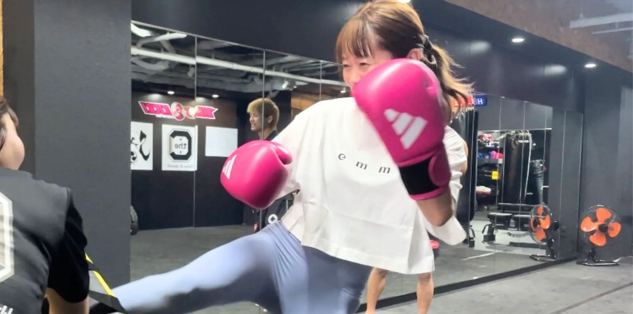 福岡市博多区にあるキックボクシングジムの体験レッスン