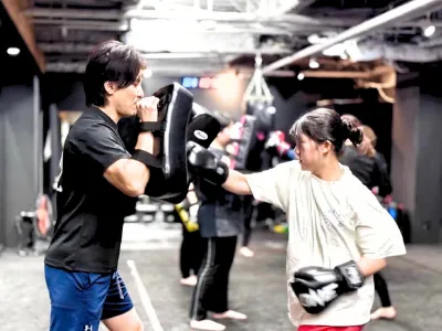 キックボクシング 博多 女性に人気のジム